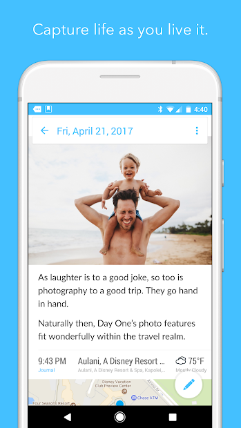 Screenshots Ứng dụng Day One Journal - Lưu giữ kỉ niệm ngay trên điện thoại, máy tính