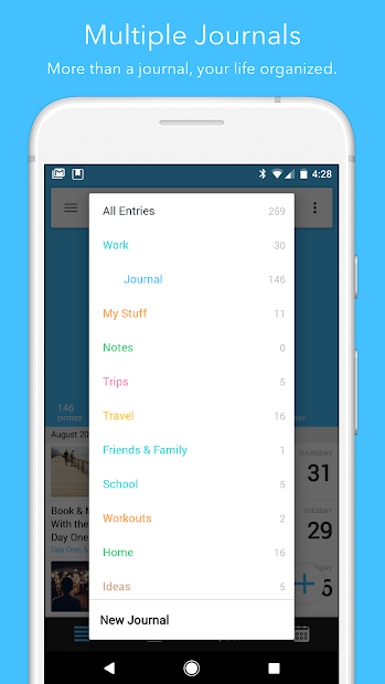 Screenshots Ứng dụng Day One Journal - Lưu giữ kỉ niệm ngay trên điện thoại, máy tính