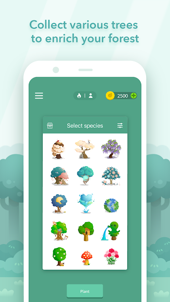 Screenshots Tải Forest: Ứng dụng giúp hình thành thói quen tập trung, làm việc hiệu quả