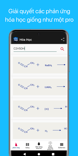 Screenshots Tải Hóa Học : Ứng dụng tra từ điển Hóa Học đầy đủ