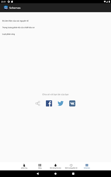 Screenshots Tải Hóa Học : Ứng dụng tra từ điển Hóa Học đầy đủ