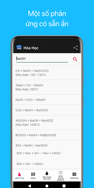 Screenshots Tải Hóa Học : Ứng dụng tra từ điển Hóa Học đầy đủ