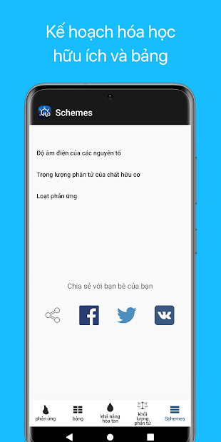 Screenshots Tải Hóa Học : Ứng dụng tra từ điển Hóa Học đầy đủ