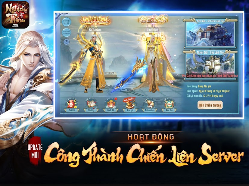 Screenshots Nghịch Thiên Kiếm Thế - Game nhập vai tiên hiệp tu đạo