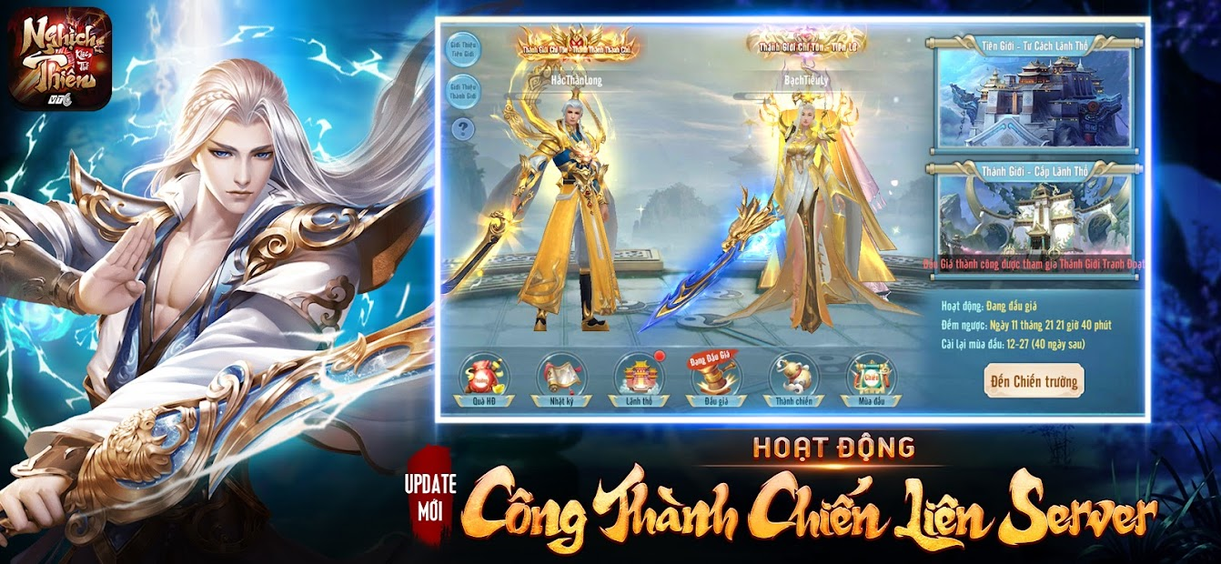 Screenshots Nghịch Thiên Kiếm Thế - Game nhập vai tiên hiệp tu đạo