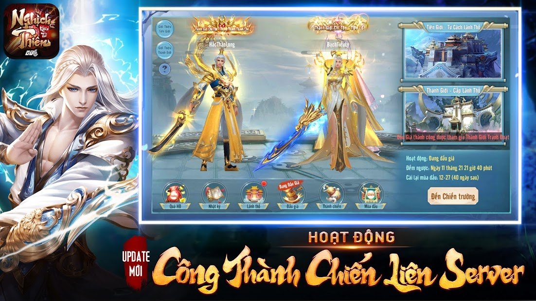 Screenshots Nghịch Thiên Kiếm Thế - Game nhập vai tiên hiệp tu đạo