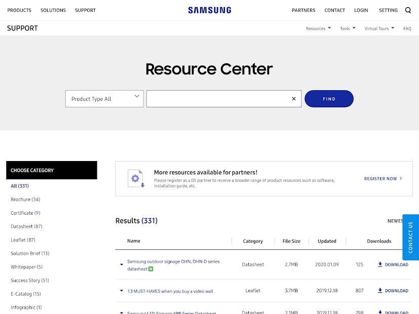 Screenshots SAMSUNG Display Solutions: Giải pháp màn hình thông minh cho doanh nghiệp