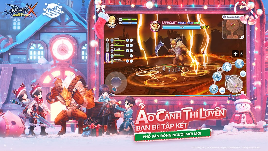 Screenshots Ragnarok X: Next Generation - Game mobile MMORPG 3D cổ điển