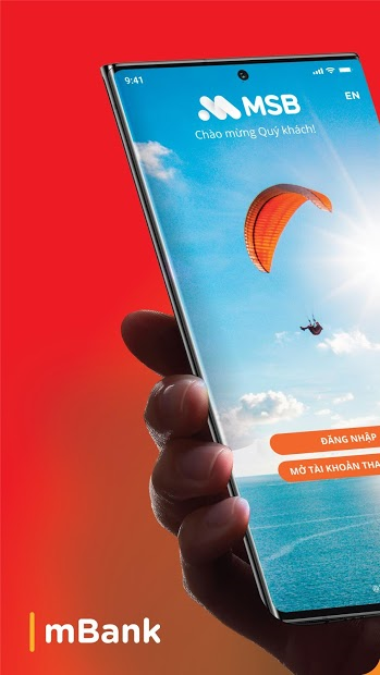 Screenshots Tải MSB mBank - Ứng dụng Mobile cho khách hàng cá nhân của Ngân hàng TMCP Hàng Hải