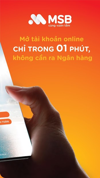 Screenshots Tải MSB mBank - Ứng dụng Mobile cho khách hàng cá nhân của Ngân hàng TMCP Hàng Hải