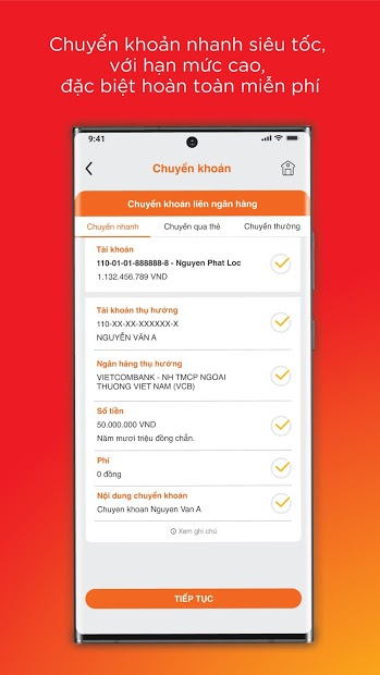 Ảnh chụp màn hình Tải về MSB mBank - Ứng dụng Mobile dành cho Khách hàng Cá nhân của Ngân hàng TMCP Hàng Hải