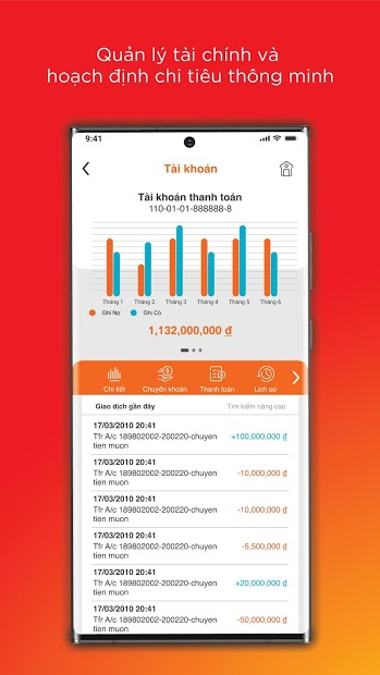 Ảnh chụp màn hình Tải về MSB mBank - Ứng dụng Mobile dành cho Khách hàng Cá nhân của Ngân hàng TMCP Hàng Hải