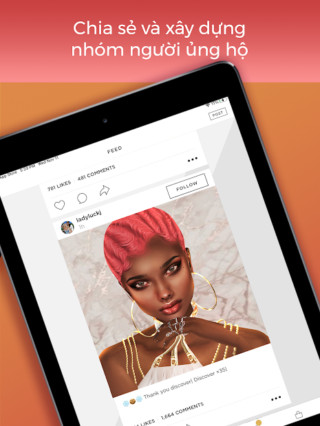 Screenshots Tải IMVU: Ứng dụng mạng xã hội cho bạn bè và trò chuyện 3D