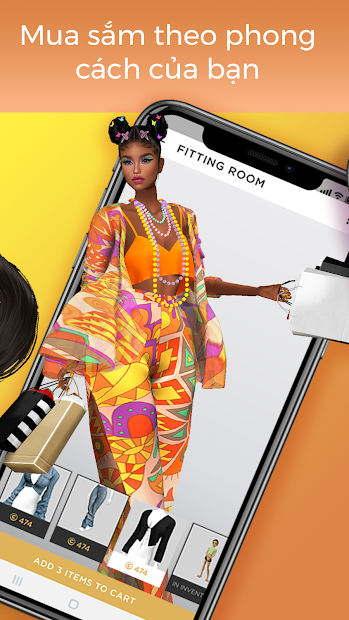 Screenshots Tải IMVU: Ứng dụng mạng xã hội cho bạn bè và trò chuyện 3D