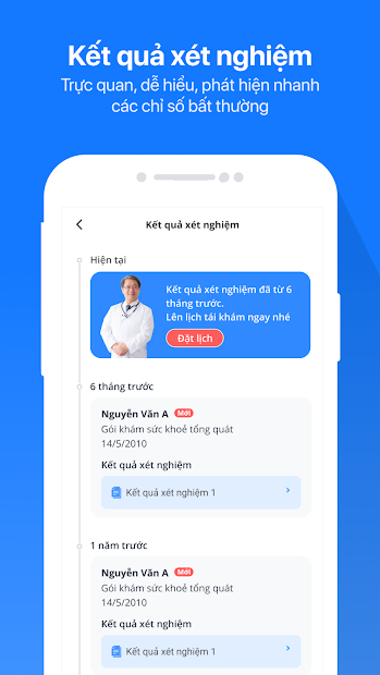 Screenshots eDoctor - Hiểu, theo dõi, chăm sóc sức khỏe mọi lúc, mọi nơi
