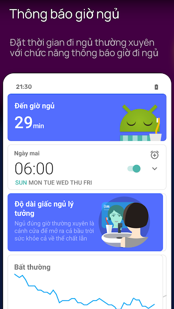 Screenshots Sleep as Android - Ứng dụng quản lý và theo dõi giấc ngủ