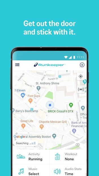 Screenshots Runkeeper - Ứng dụng theo dõi và luyện tập chạy bộ GPS