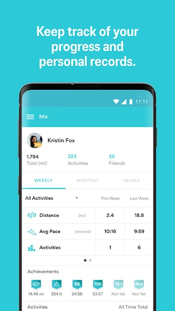 Screenshots Runkeeper - Ứng dụng theo dõi và luyện tập chạy bộ GPS