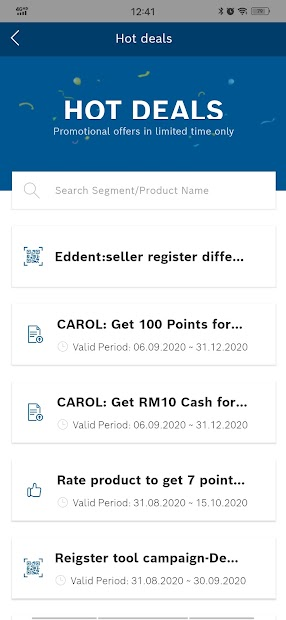 Screenshots Bosch BeConnected: Ứng dụng xác minh nguồn gốc sản phẩm từ Bosch