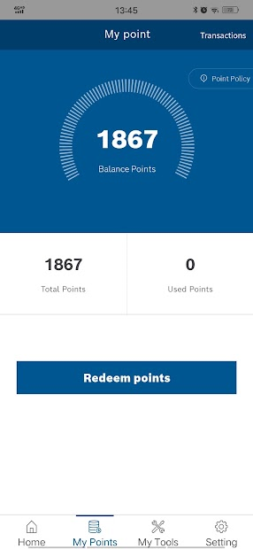 Screenshots Bosch BeConnected: Ứng dụng xác minh nguồn gốc sản phẩm từ Bosch