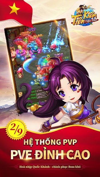 Screenshots Tiên Kiếm Tiêu Dao - Du hành Tam Giới | Game chiến thuật tiên hiệp