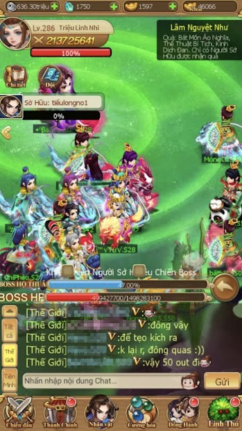 Screenshots Tiên Kiếm Tiêu Dao - Du hành Tam Giới | Game chiến thuật tiên hiệp