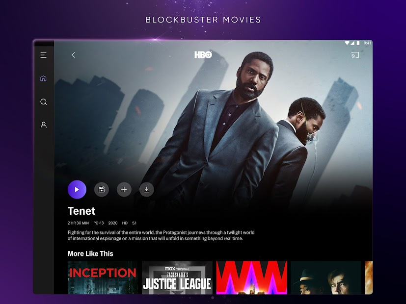 Screenshots Tải HBO Max: Ứng dụng phát trực tuyến, xem phim bom tấn