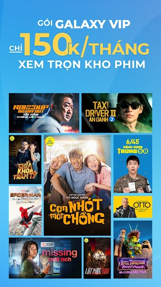 Screenshots Tải Galaxy Play: Ứng dụng xem phim mới hằng ngày