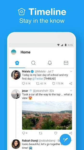 Screenshots Tải Twitter Lite: Truy cập Twitter tiết kiệm dữ liệu