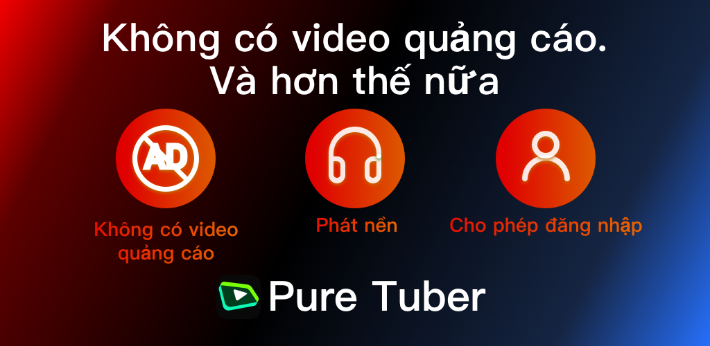 Ảnh chụp màn hình Pure Tuber - ứng dụng nghe nhạc YouTube qua màn hình Android
