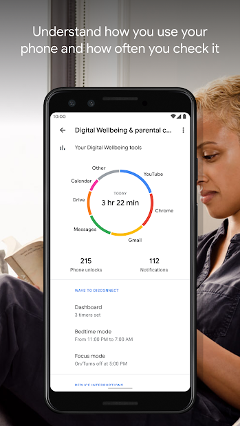 Screenshots Digital Wellbeing - Tiện ích số giúp kiểm soát truy cập điện thoại