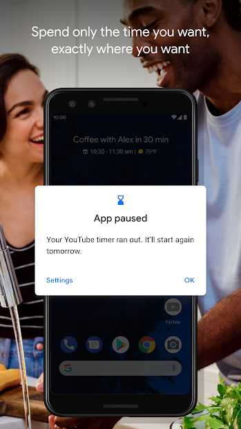 Screenshots Digital Wellbeing - Tiện ích số giúp kiểm soát truy cập điện thoại