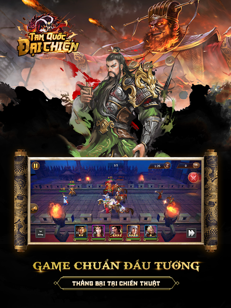 Screenshots Tải Tam Quốc Đại Chiến Mobile