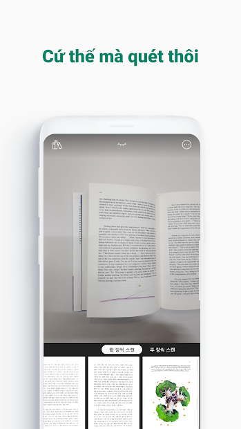 Screenshots vFlat Scan - Trình quét sách, văn bản, PDF cực nhanh