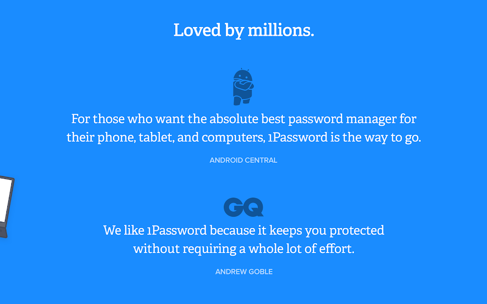 Screenshots 1Password - Password Manager | Quản lý mật khẩu cho điện thoại, máy tính