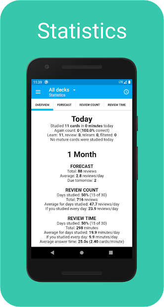 Screenshots Tải AnkiDroid: Ứng dụng flashcards thông minh hỗ trợ ghi nhớ hiệu quả