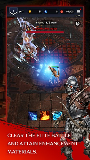 Ảnh chụp màn hình CrypTornado cho WEMIX - Dungeon Conquest RPG game