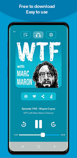 Screenshots Stitcher: Ứng dụng nghe Podcast miễn phí cập nhật tin tức mới nhất