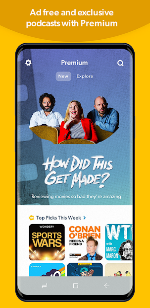 Screenshots Stitcher: Ứng dụng nghe Podcast miễn phí cập nhật tin tức mới nhất