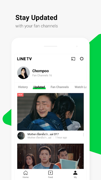 Screenshots Tải LINE TV - Xem nội dung yêu thích của bạn mọi lúc, mọi nơi