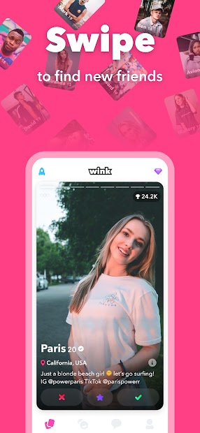 Screenshots Tải Wink - Ứng dụng tìm và kết bạn mới