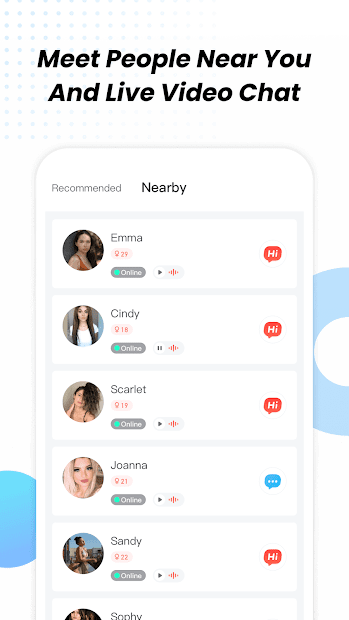 Screenshots Tải Lamour: Ứng dụng kết bạn, hẹn hò