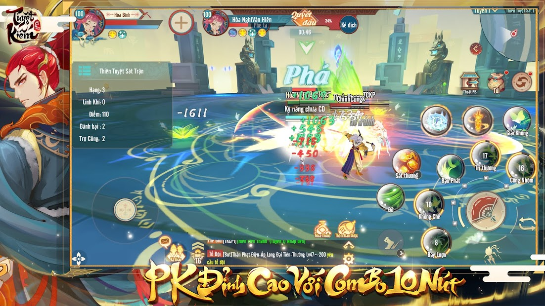 Screenshots Tuyệt Kiếm Cổ Phong Mobile - Game nhập vai hành động kiếm hiệp