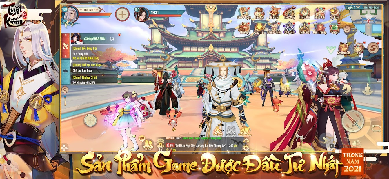 Screenshots Tuyệt Kiếm Cổ Phong Mobile - Game nhập vai hành động kiếm hiệp