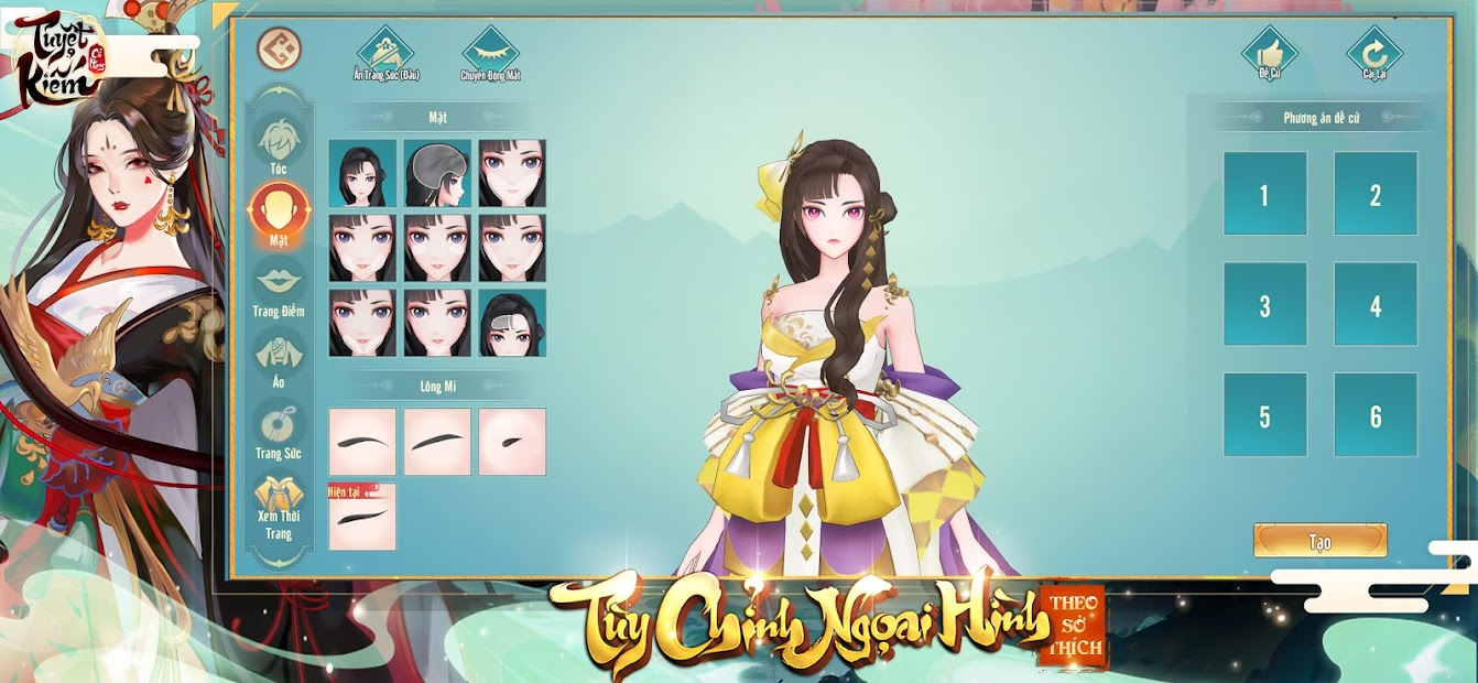 Screenshots Tuyệt Kiếm Cổ Phong Mobile - Game nhập vai hành động kiếm hiệp