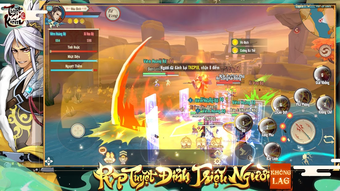 Screenshots Tuyệt Kiếm Cổ Phong Mobile - Game nhập vai hành động kiếm hiệp