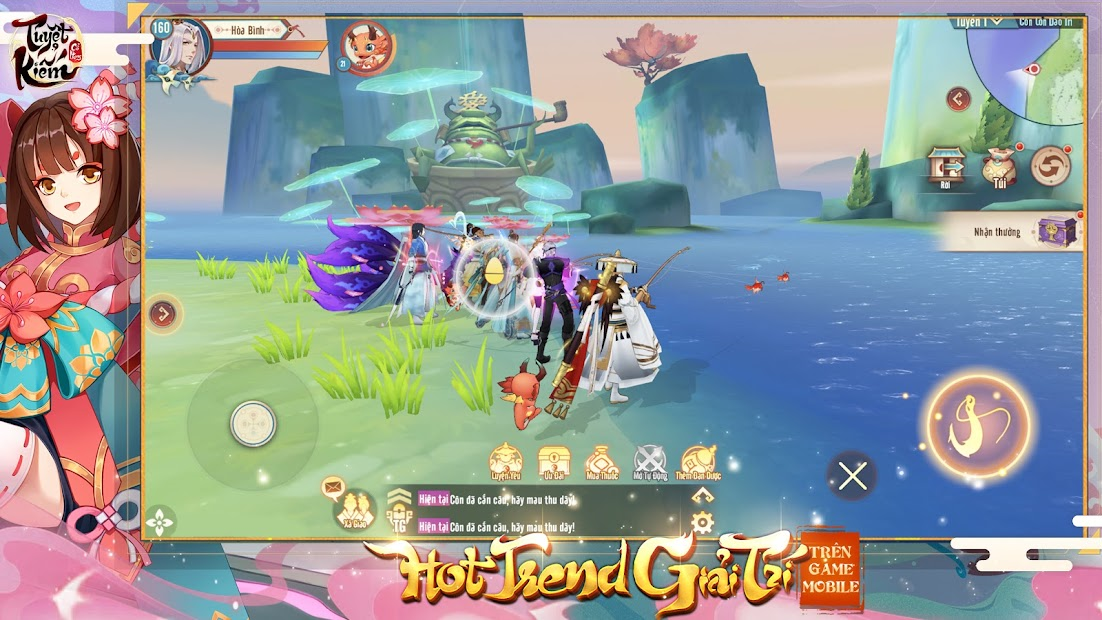 Screenshots Tuyệt Kiếm Cổ Phong Mobile - Game nhập vai hành động kiếm hiệp