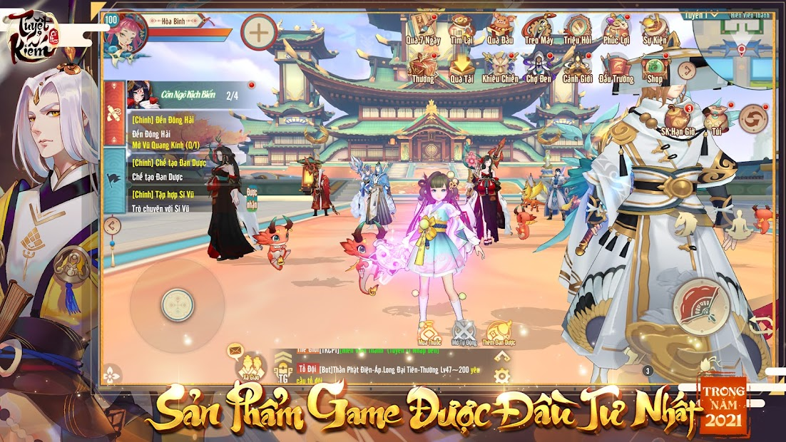 Screenshots Tuyệt Kiếm Cổ Phong Mobile - Game nhập vai hành động kiếm hiệp