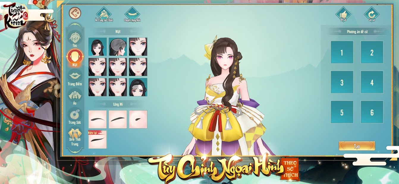 Screenshots Tuyệt Kiếm Cổ Phong Mobile - Game nhập vai hành động kiếm hiệp