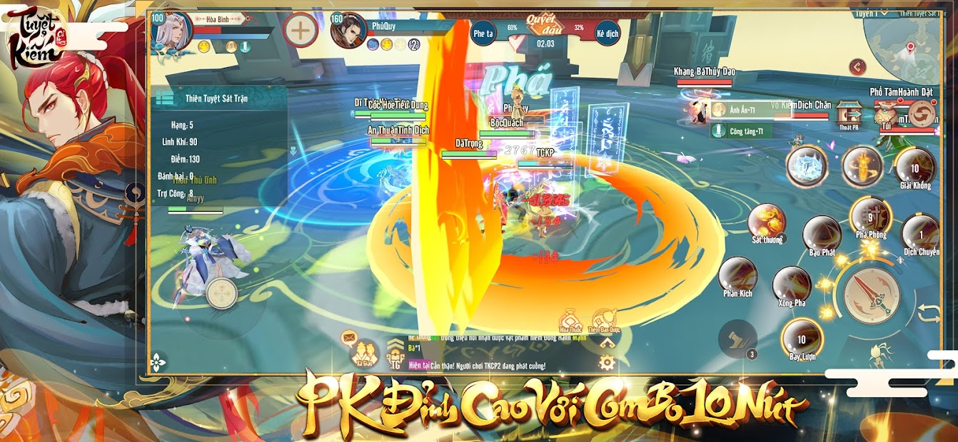 Screenshots Tuyệt Kiếm Cổ Phong Mobile - Game nhập vai hành động kiếm hiệp